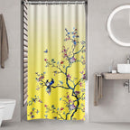 Bird Floral Shower Curtain 180CM X Mould Proof