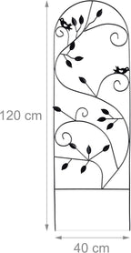 Bird Trellis Metal Garden Lattice Climbing Aid