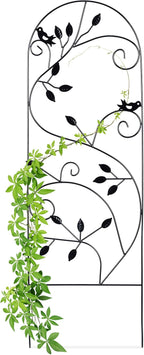 Bird Trellis Metal Garden Lattice Climbing Aid