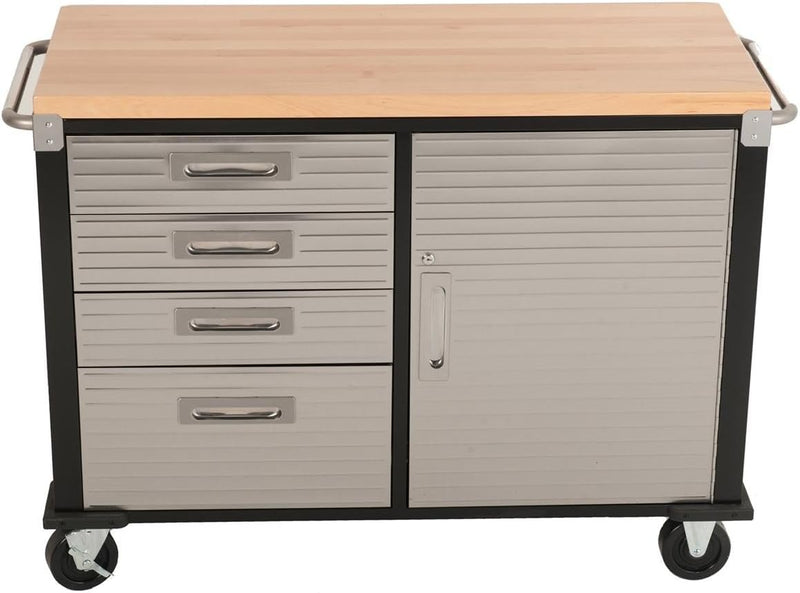 Birsppy Honbeanify Seville HD Rolling Workbench Wood Top