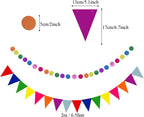 Birthday Party Decoration Happy Banner Bunting with 4