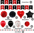 Birthday Party Decoration Happy Banner Bunting with 4