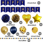 Birthday Party Decoration Happy Banner Bunting with 4