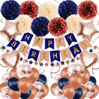 Birthday Party Decoration Happy Banner Bunting with 4