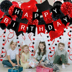 Birthday Party Decoration Happy Banner Bunting with 4