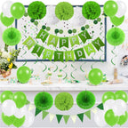 Birthday Party Decoration Happy Banner Bunting with 4