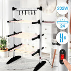 Bk Electric Clothes Airer 3 Tier Heated