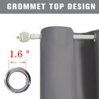 Blackout Room Divider Curtain Thermal Insulated