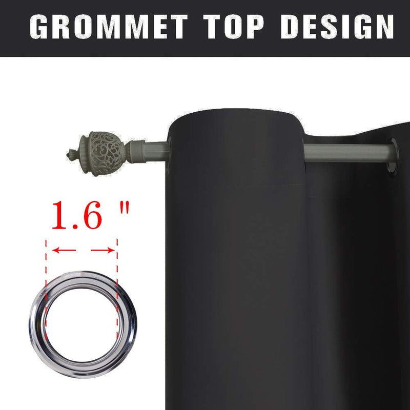 Blackout Room Divider Curtain Thermal Insulated