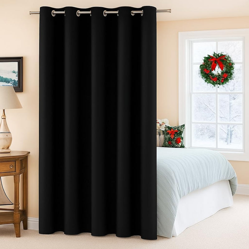Blackout Room Divider Curtain Thermal Insulated
