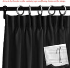 Blackout Room Divider Curtain Thermal Insulated