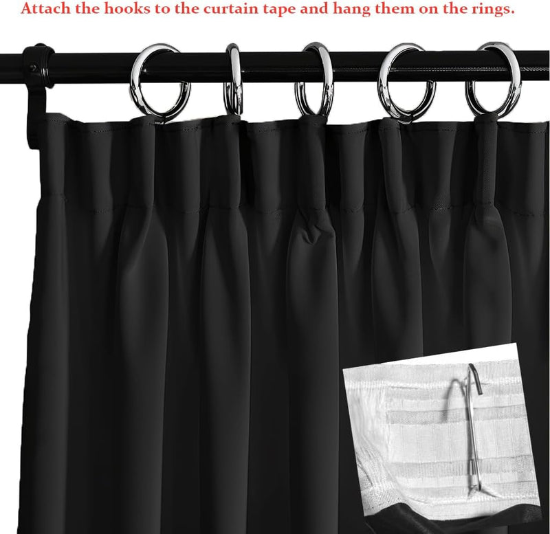 Blackout Room Divider Curtain Thermal Insulated