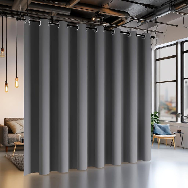 Blackout Room Divider Curtain Thermal Insulated