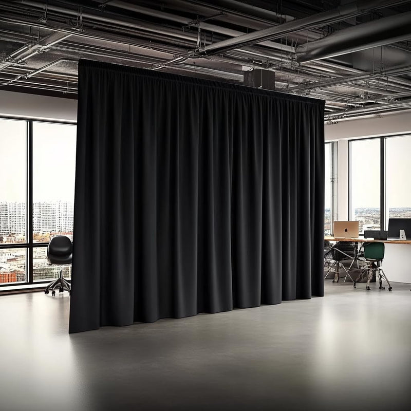 Blackout Room Divider Curtain Thermal Insulated
