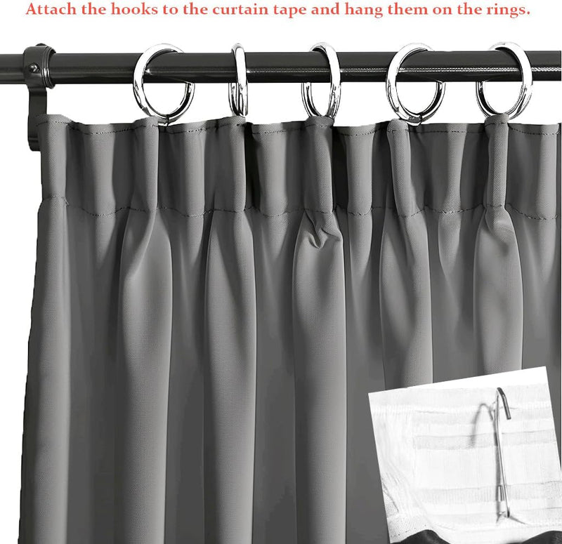 Blackout Room Divider Curtain Thermal Insulated