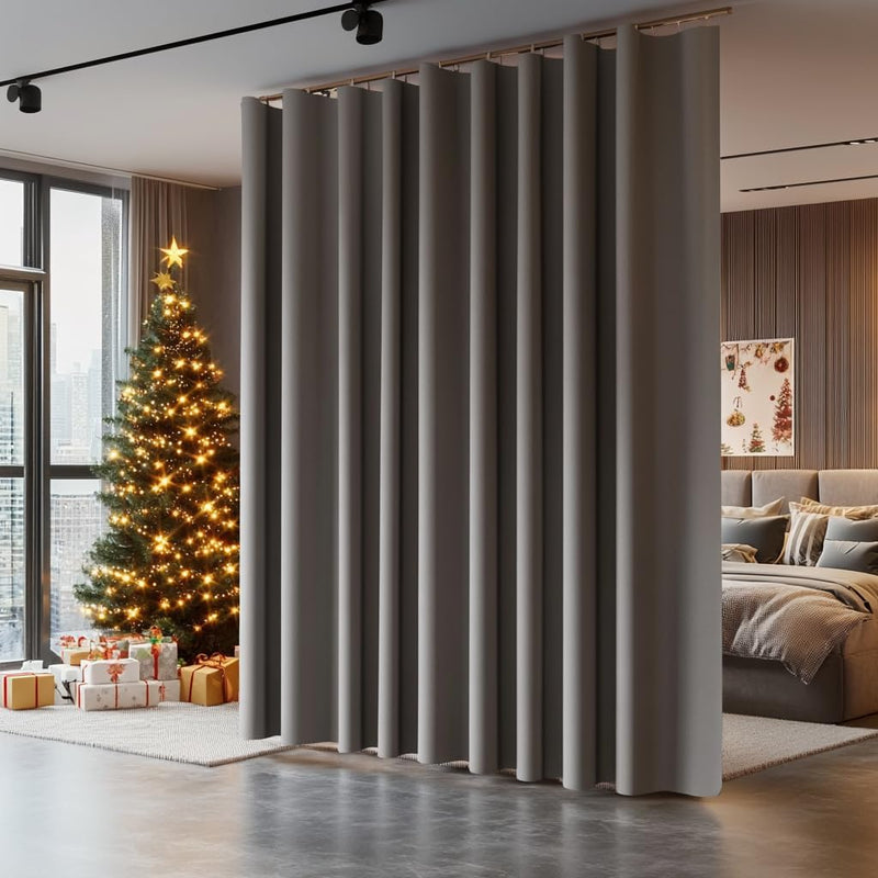 Blackout Room Divider Curtain Thermal Insulated
