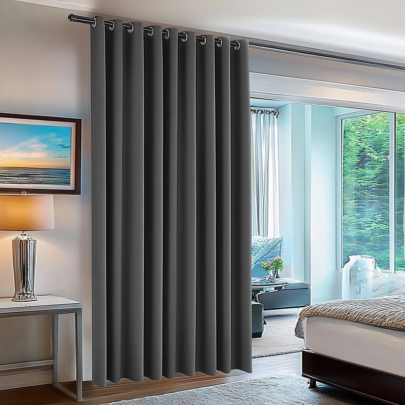 Blackout Room Divider Curtain Thermal Insulated