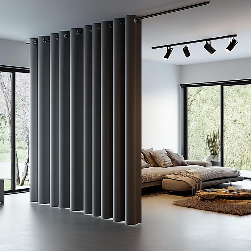 Blackout Room Divider Curtain Thermal Insulated