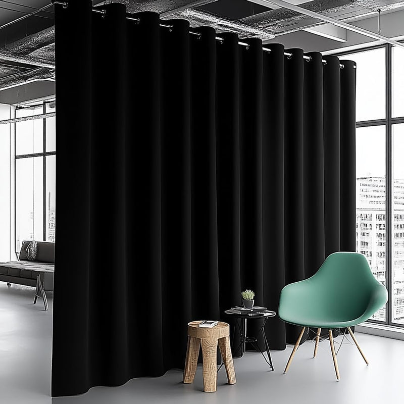 Blackout Room Divider Curtain Thermal Insulated