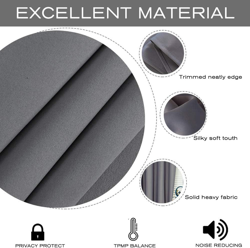 Blackout Room Divider Curtain Thermal Insulated