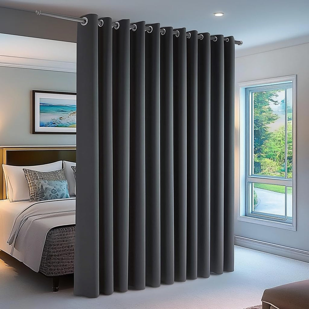 Blackout Room Divider Curtain Thermal Insulated