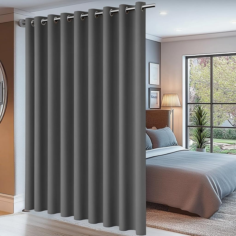 Blackout Room Divider Curtain Thermal Insulated