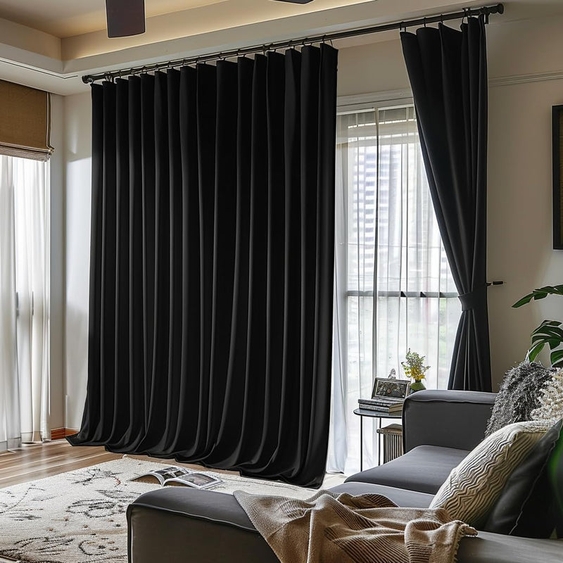 Blackout Room Divider Curtain Thermal Insulated