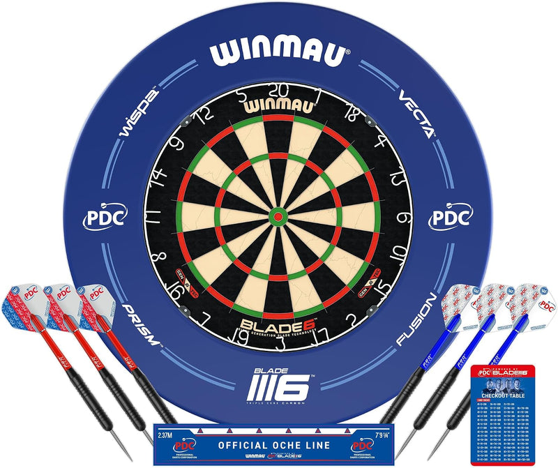 Blade 6 Dart Board Surround Set– Official Pdc
