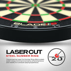Blade 6 Dual Core Triple Core Dart Board