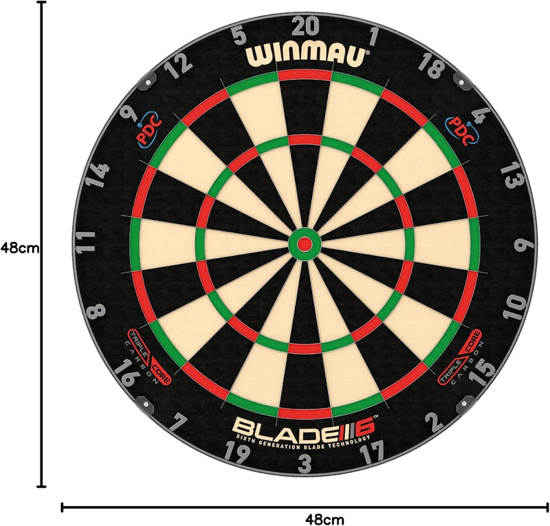 Blade 6 Dual Core Triple Core Dart Board
