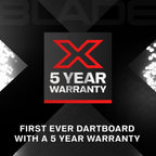 Blade 6 X Dart Board Official Pdc Tournament