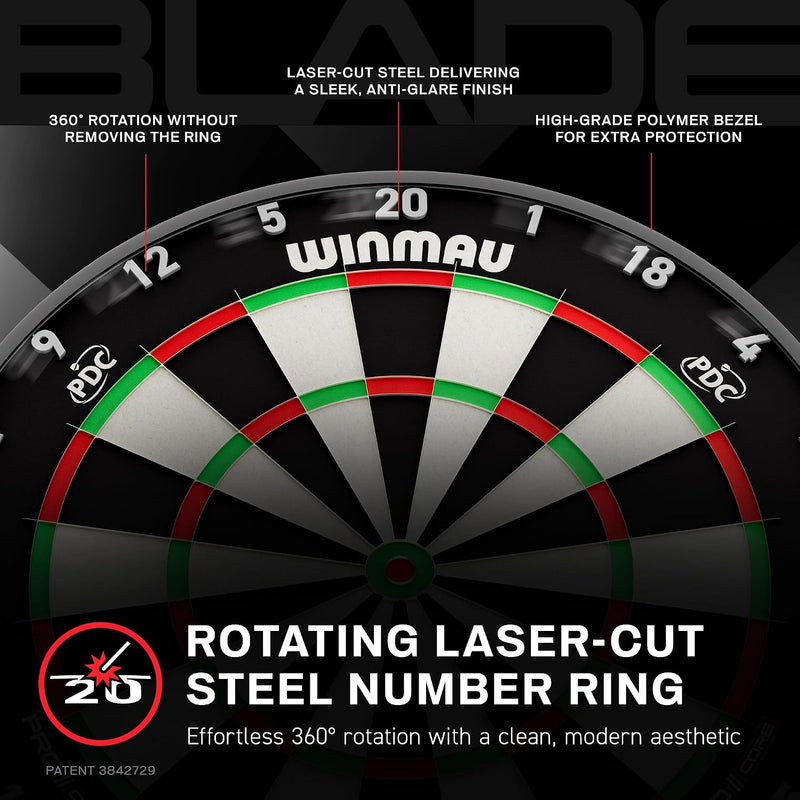 Blade 6 X Dart Board Official Pdc Tournament