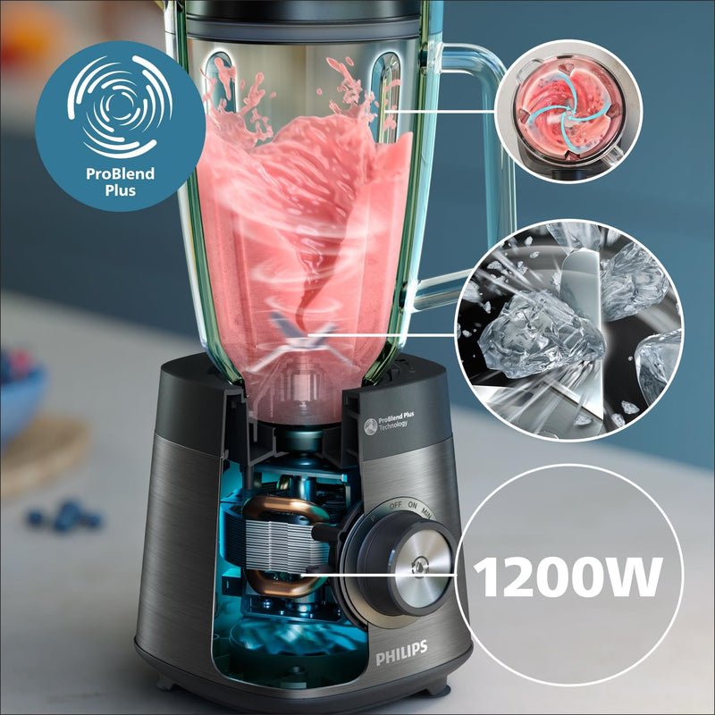 Blender Series 1200W Problend Plus Motor 2L Jar