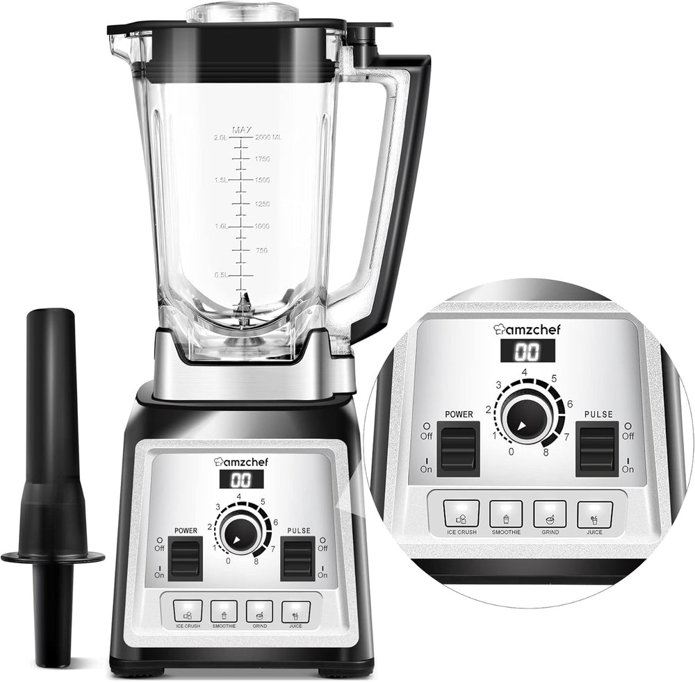Blender Smoothie Maker 2000W Commercial with 2L Bpa