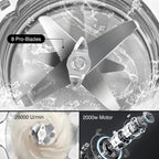 Blender Smoothie Maker 2000W Commercial with 2L Bpa