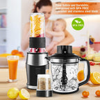 Blender Smoothie Maker 700W Portable Food Chopper