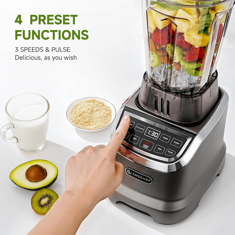 Blender Smoothie Maker with Two Ways 1800W Blenders