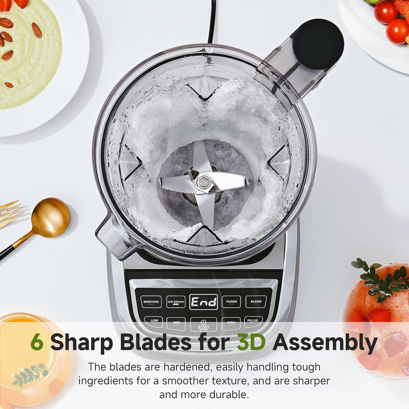 Blender Smoothie Maker with Two Ways 1800W Blenders