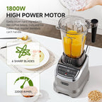 Blender Smoothie Maker with Two Ways 1800W Blenders