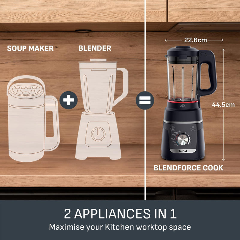Blendforce Cook Soup Maker and Blender 1.5L 1000W