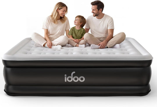 Blow Up Mattress Air Bed with Built-In