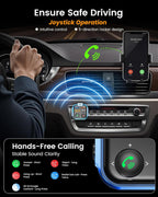 Bluetooth Fm Transmitter Wireless 5.0 Radio Adapter Car