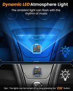 Bluetooth Fm Transmitter Wireless 5.0 Radio Adapter Car