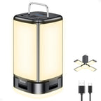 Blukar Camping Lantern Rechargeable 2000L Lights Lamp
