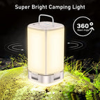 Blukar Camping Lantern Rechargeable 2000L Lights Lamp