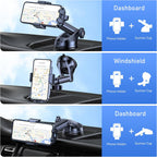 Blukar Car Phone Holder Adjustable Mount Rotation
