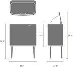 Bo Touch Bin 36L Inner Bucket Waste Kitchen