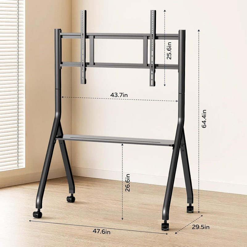 Board Stand with Wheels 55 65 75 86'
