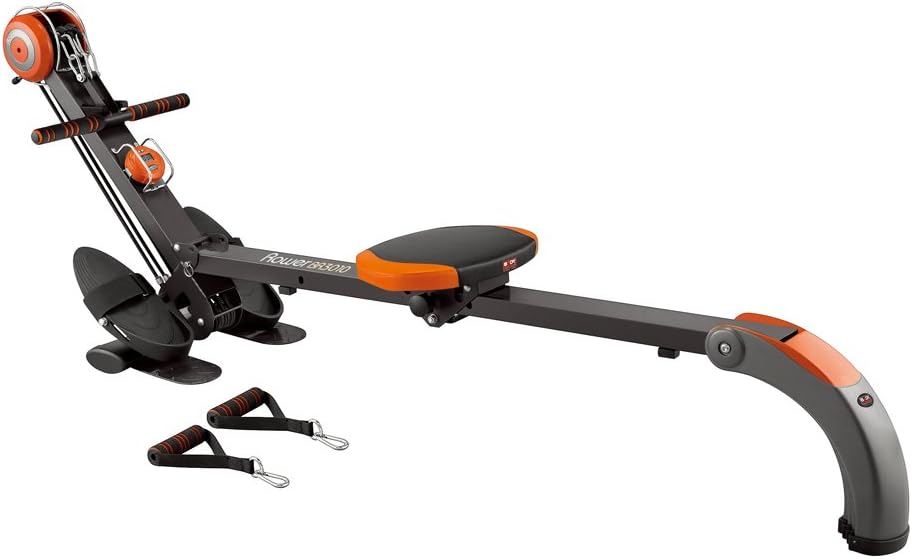 Body Sculpture Rower and Gym Adjustable Resistance Built-In-Gym
