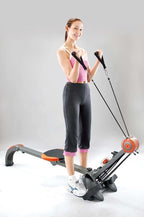 Body Sculpture Rower and Gym Adjustable Resistance Built-In-Gym